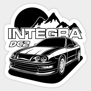 INTEGRA DC2 (Black Print) Sticker